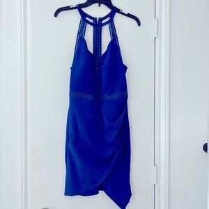 Royal Blue mini dress